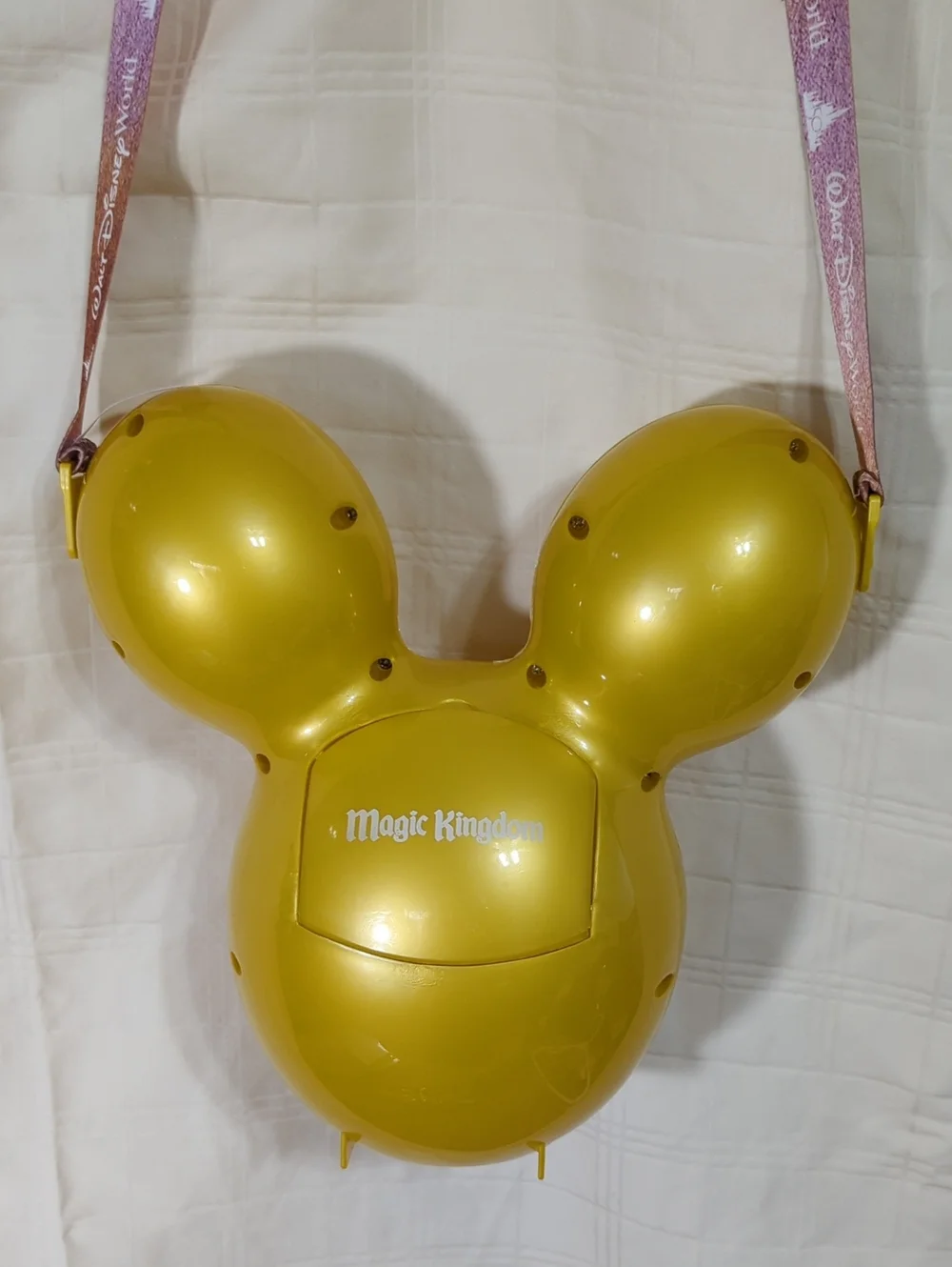 Disney 50th Anniversary Gold Mickey Balloon Popcorn Bucket